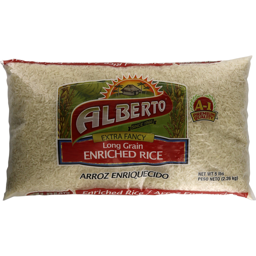 ALBERTO LONG GRANE WHITE RICE 10 LB
