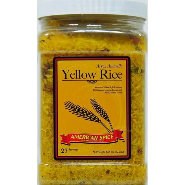AMERICAN SPICE YELLOW RICE 3.4