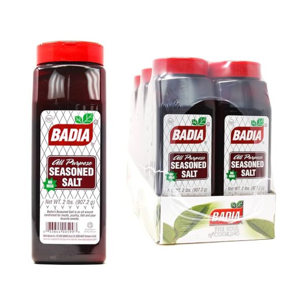 BADIA SEASONED SALT 6/2 LB BOX