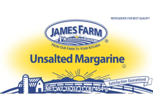 JAMES FARM VEG MARGARINE 30 LB