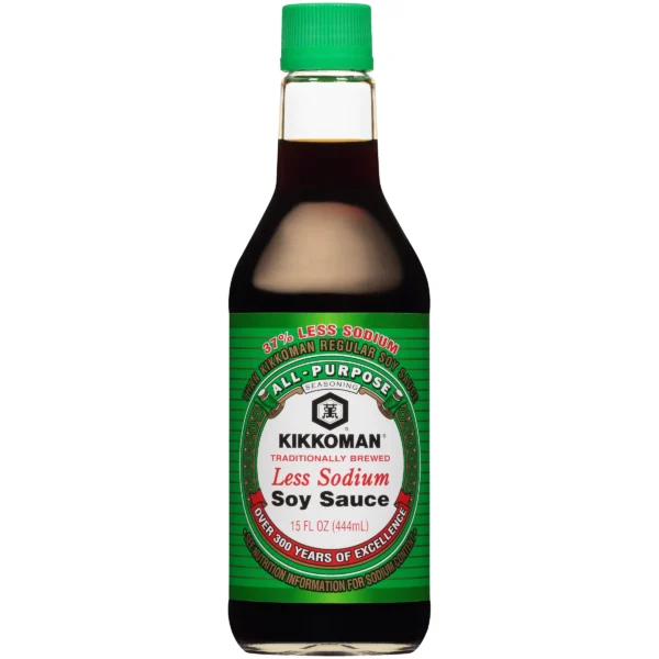 KIKKOMAN SOY SAUCE LESS SODIUM