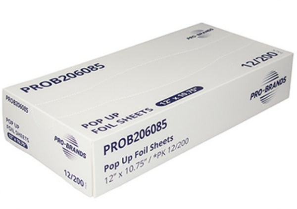 ALUMINUM FOIL 12X10 SHT PK 12X200