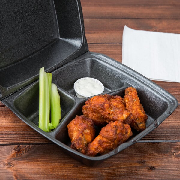 TO GO FOAM PLATE 8X8 3 COMP BLACK